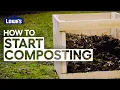 How To Start Composting DIY Basics