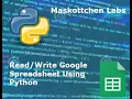 google spreadsheet using python HINDI 2020 Python Google Sheets API Tutorial - 2020