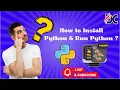 How to Install Python Run Your First Program Python Tutorial in Hindi English