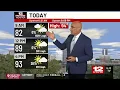 First Alert Forecast Hot and humid stretch continues