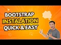 How To Setup or Installation Bootstrap5 in 2025 Install Bootstrap In VS Code