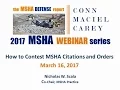 How to Contest MSHA Citations and Orders