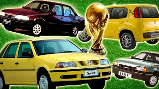 OS CARROS DA COPA DO MUNDO!