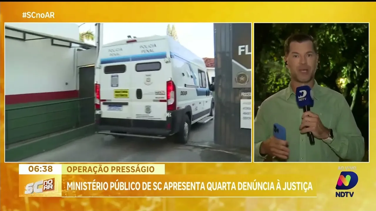Operação Presságio: Ministério Público de SC apresenta quarta denúncia à justiça