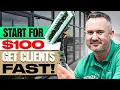 How to Start a Window Cleaning Business For Under 100 Get Customers Immediately