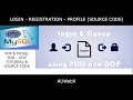 PHP Mysql OOP PDO Login Registration Profile System