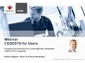 Webinar CODESYS for Users