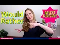 Download Lagu Would Rather - Advanced English Grammar