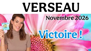 ♒VERSEAU NOVEMBRE 2026 ❤️ VOUS ALLEZ ADORER !