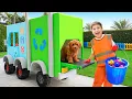 Download Lagu Roma Learns Recycling ♻️ Fun Trash Sorting Story for Kids