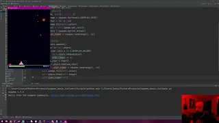 Pygame Tutorial Basics Galaga Style Game Part 17 - Layering Background With Planets
