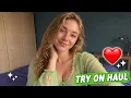 Try-On Haul See Everything Transparent Dress Lingerie Bikini Try-On Haul with Me