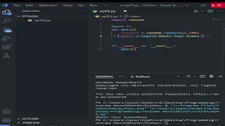 Basic Python Ep3 Our First Project If and Loops