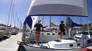 NEW SAILS ready to tackle the SOUTHERN OCEAN – Free Range Sailing Ep 168