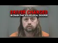 Driver charged in crash that killed local trooper