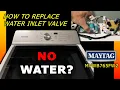 How to Replace the Water Inlet Valve on a Maytag Washer Model WB765FW2