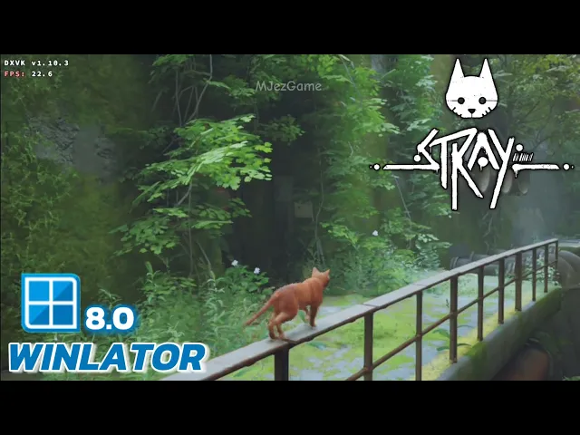 Winlator v8 (Rev 1) - Gameplay Stray (Windows) On Android