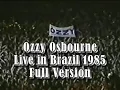 Lagu Ozzy Osbourne Live 1985. Rock in Rio. Full version includ track Paranoid.