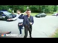 This is standing out in a scrum Vaughn Hillyard MSNBC