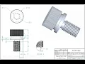 Solid Edge Tutorial - Threads and Knurling Design