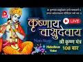 Download Lagu Krishna Mantra - Om Krishnaya Vasudevaya Haraye Paramatmane 108 Times | Bhakti Song | Krishna Bhajan