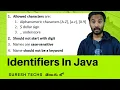Java In Telugu Chapter - 12 Identifiers In Java