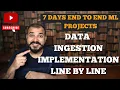 Tutorial 4-End To End ML Project With Deployment - Data Ingestion Implementation Line By Line