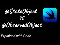StateObject vs ObservedObject SwiftUI