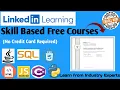 Linkedin Learning Free Courses With Certificate Degree Courses Short Online Course Free Course