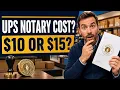 How Much Does UPS Charge for Notary Services in 2026 UPS Notary Cost Explained