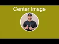 How To Center an Image in HTML CSS