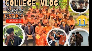 Saying Goodbye to College Life... 🥹| Final Exam & Last Day Vlog 🎓 / Hindustan university life padur