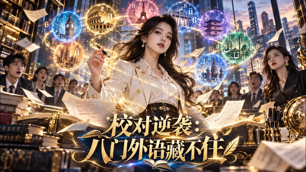 震撼首播底层翻译隐藏8门语言,同事翻车她展露救项目!身份曝光逆袭拉开