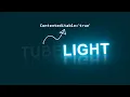 CSS Glowing Tubelight Text Animation Effects CSS Glowing Effects