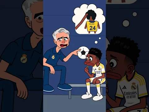 You’ve Still Got Football, Vini! #ViniciusJr #FootballAnimation #Shorts