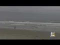 Surfers Drawn To Nantasket Beach For Big Waves On Sunday
