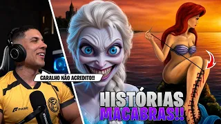 AS VERDADEIRAS HISTÓRIAS DOS FILMES DA DISNEY!! HUDSON AMORIM REAGINDO!!