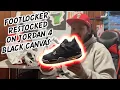 FOOTLOCKER RESTOCKED ON THE AIR JORDAN 4 BLACK CANVAS