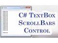 057 - C TextBox ScrollBars Control