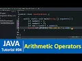 Java Tutorial - Arithmetic Operators