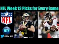 NFL Week 13 Picks for EVERY Game