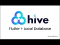 Local Storage Hive Flutter