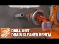 General Pipe Cleaners Drill Unit Drain Cleaner The Home Depot Rental