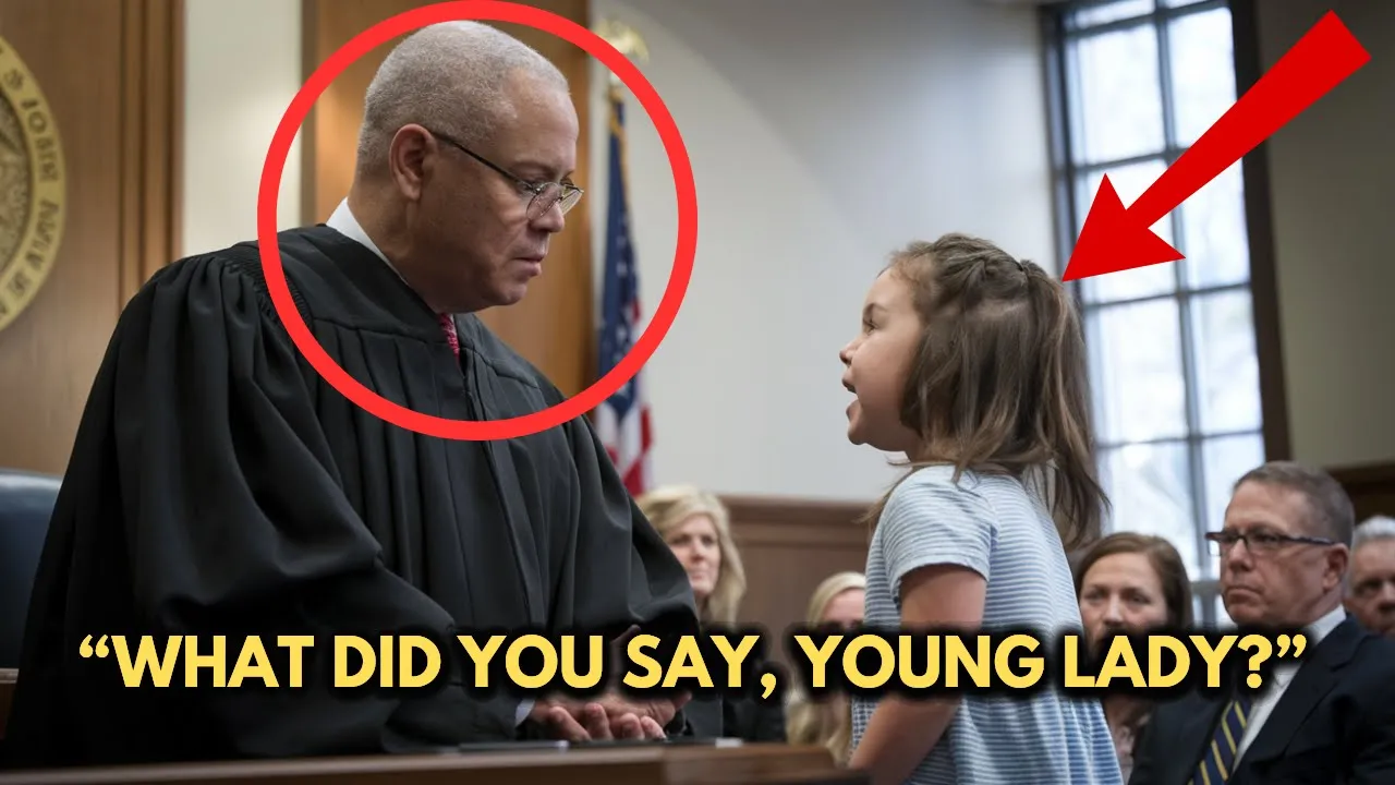 Outline Video Teenage Girl INTERRUPTS Strict Judge In Court - What She Says SHOCKED Everyone!