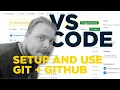 Setup and Use Git GItHub with VS Code