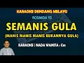 Download Lagu Semanis Gula karaoke melayu Rosnida YS nada wanita Cm (Manis manis manis bukannya gula)