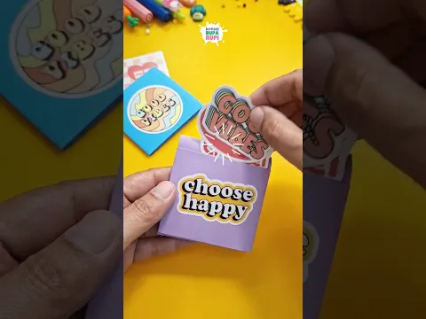 🪙 Mainan DOMPET kertas yang mudah