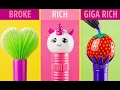 Download Lagu Tantangan Seni AKU vs GURU vs SIS! 🎨 Trik Melukis Terbaik \u0026 DIY Seru oleh 123 GO!