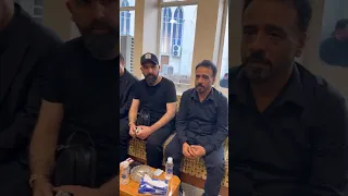 مجلس عزاء والد نصرت البدر بحضور الفنانين العراقيين