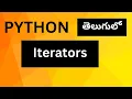 7 2 Iterators In Python Python Programming